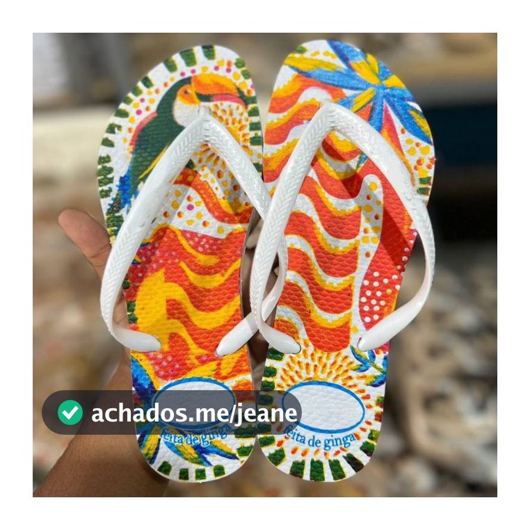 Chinelo Feminino Estampado Tropical Confortável  Leve, Macio e Casual