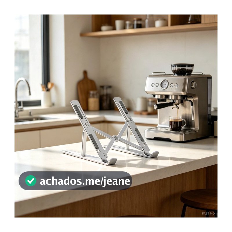 4 Pcs Suporte Notebook Elevado Espaço Para Teclado Mouse Estrutura Vazada Ventilação Durável Bom Custo Benefício
