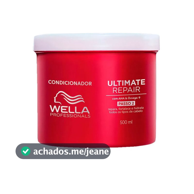 Condicionador De Tratamento Wella Ultimate Repair 500ml