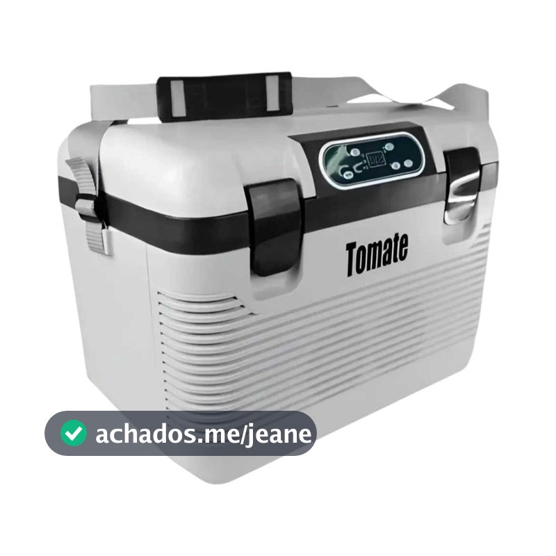 Mini Geladeira Caminhão Automotiva Portátil 12/24v 19l MDC-020 TOMATE
