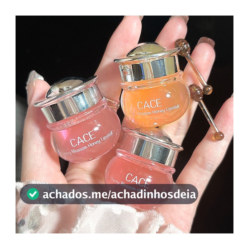 Bálsamo labial de mel de flor de cerejeira / creme hidratante reparador bálsamo labial rachado