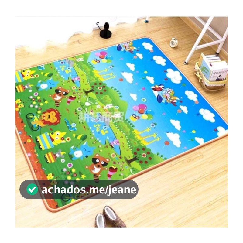 Tapete Termico Infantil Bebe Estampas Atividades Educativo Tapetinho Lavável Impermeavel