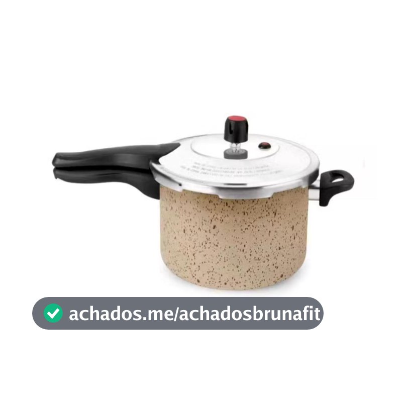 Panela Pressão 4,5 Litros Fechamento Externo Antiaderente Teflon Varias Cores Cozimento Rapido
