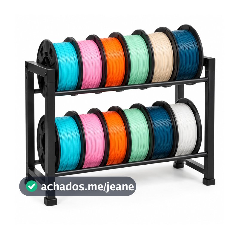Rack Organizador para 12 Filamentos 3D