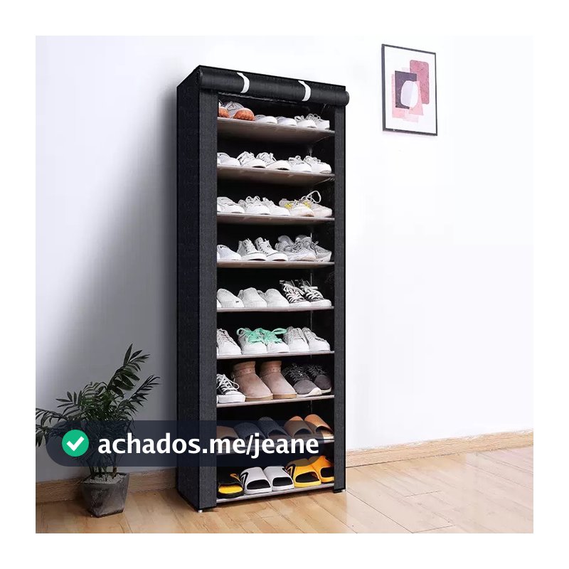 Organizador Para Calçados 9 Andar Para 27 Pares De Sapatos Desmontável Sapateira