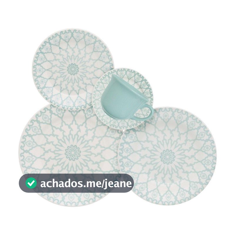 Aparelho de Jantar/Chá Biona,Mandala,20 Peças