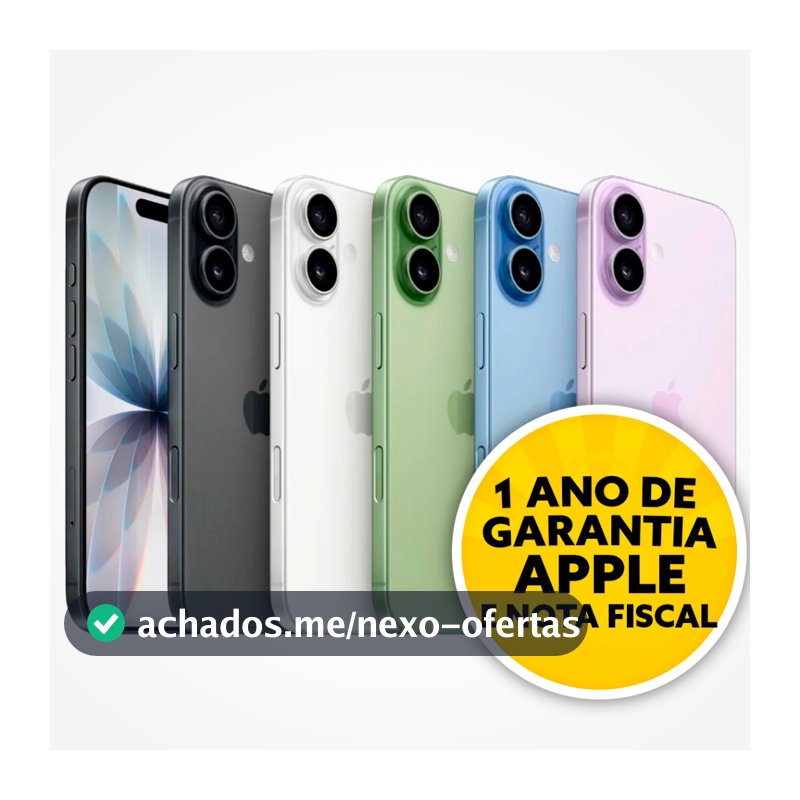 Celular Apple iPhone 17 256GB 5G Tela 6,3" 120Hz 48MP iOS Original Novo Lacrado com Garantia Apple