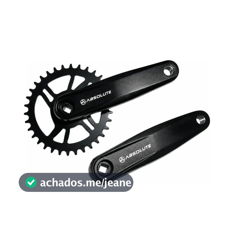 PEDIVELA ABSOLUTE NERO COROA ÚNICA 34 DENTES MTB