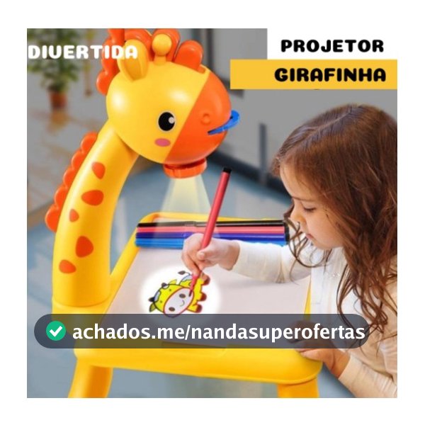 Brinquedo De Desenhar Para Crianças Mesa Projetora de Desenhos Infantil/WJ91