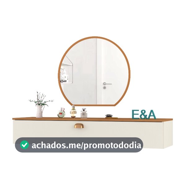 Penteadeira Com Gaveta 100CM Console Camarim E&A - Cores