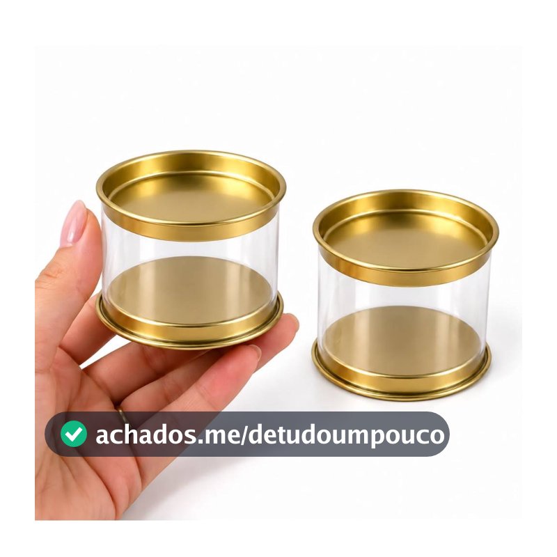 10 Tubos de Acetato 7x5 Transparentes para Doces e Lembranças Ótima Qualidade