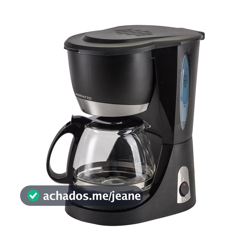 Cafeteira Elétrica Agratto Vetro Caffe 15x CEV15-01 127v ou 220v