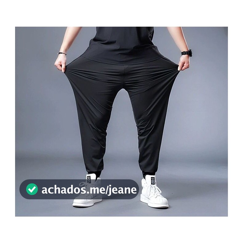 Calça Jogger Dry Fit Furadinho Leve Praticar Esportes
