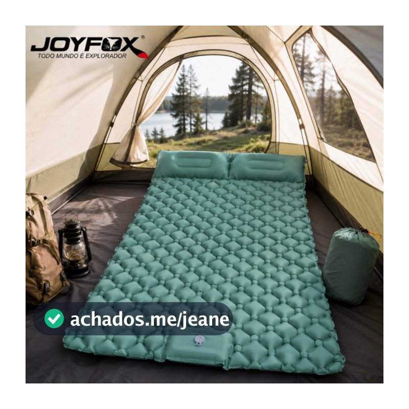 Colchão Inflável Automático De Casal Sleeping Pad Ar Externo Portátil De Acampamento 190 1205 Cm Com Travesseiro