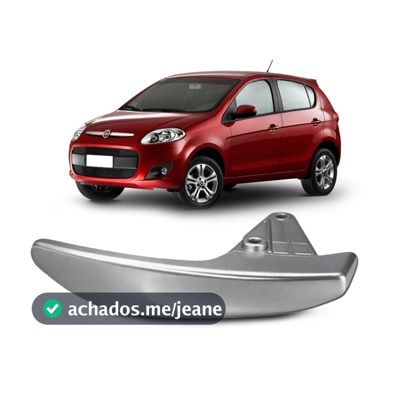 Gatilho Maçaneta Palio Attractive 2011A 2017 Interna Prata