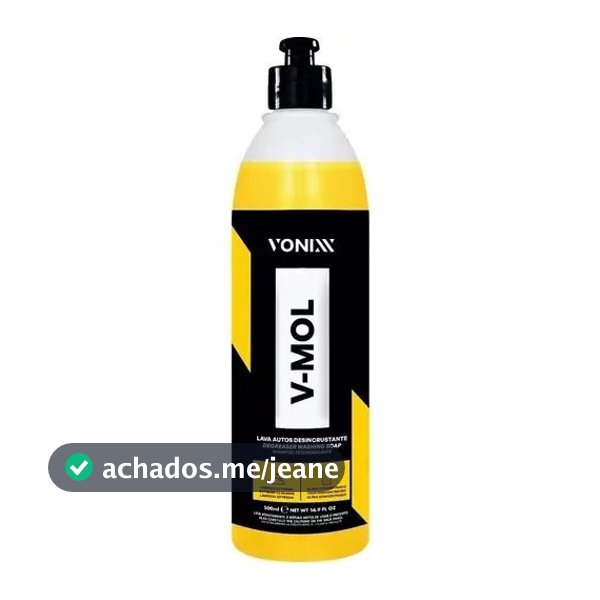 V Mol 500ml Vonixx Shampoo Desincrustante Concentrado Auto