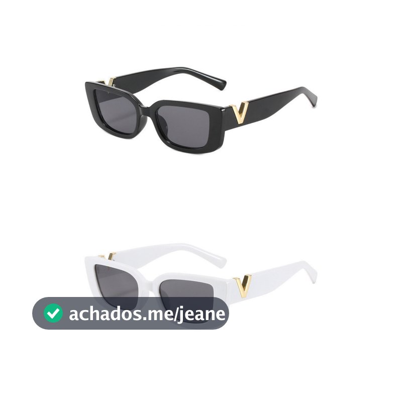 Moda Geleia da moda Cor da moda Óculos de sol de moldura pequena