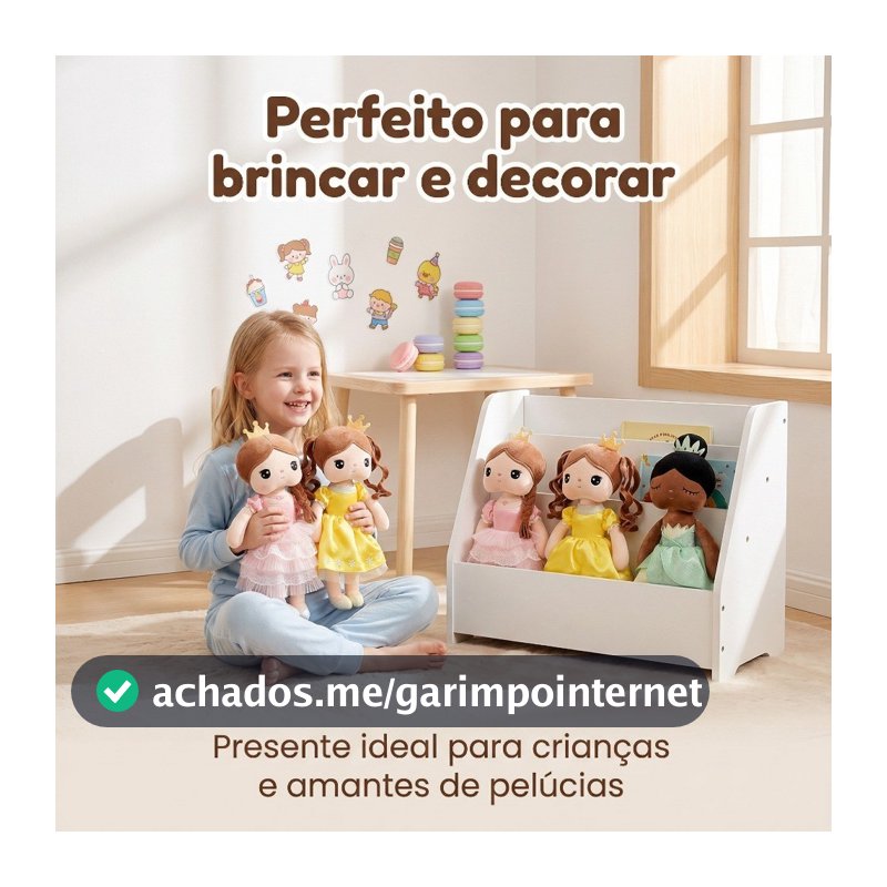 MeToo Conjunto de Princesa de Conto de Fadas 2 Peças ou 3 Peças Brinquedo de Pelúcia Presente de Aniversário Fofo para