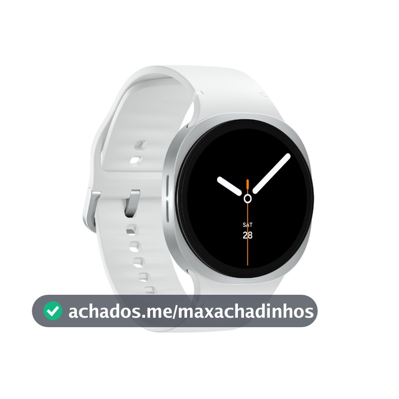 Smartwatch Samsung Galaxy Watch 8 Bluetooth, 40mm - Prata