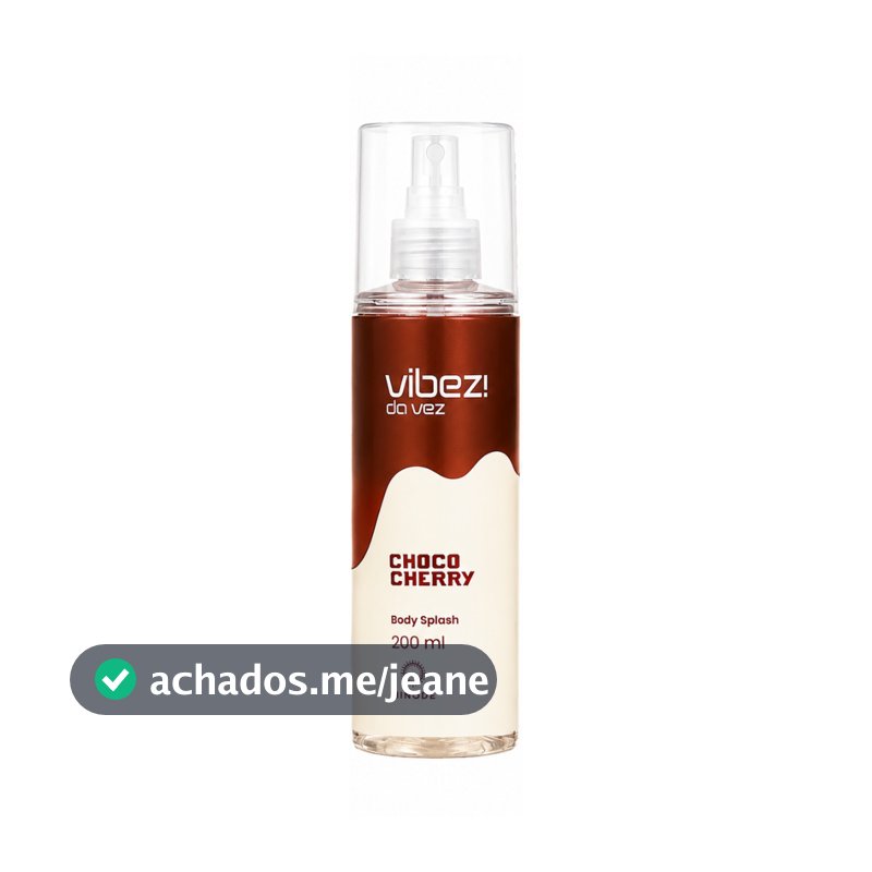 Body Splash Choco Cherry Vibez da Vez! 200ml