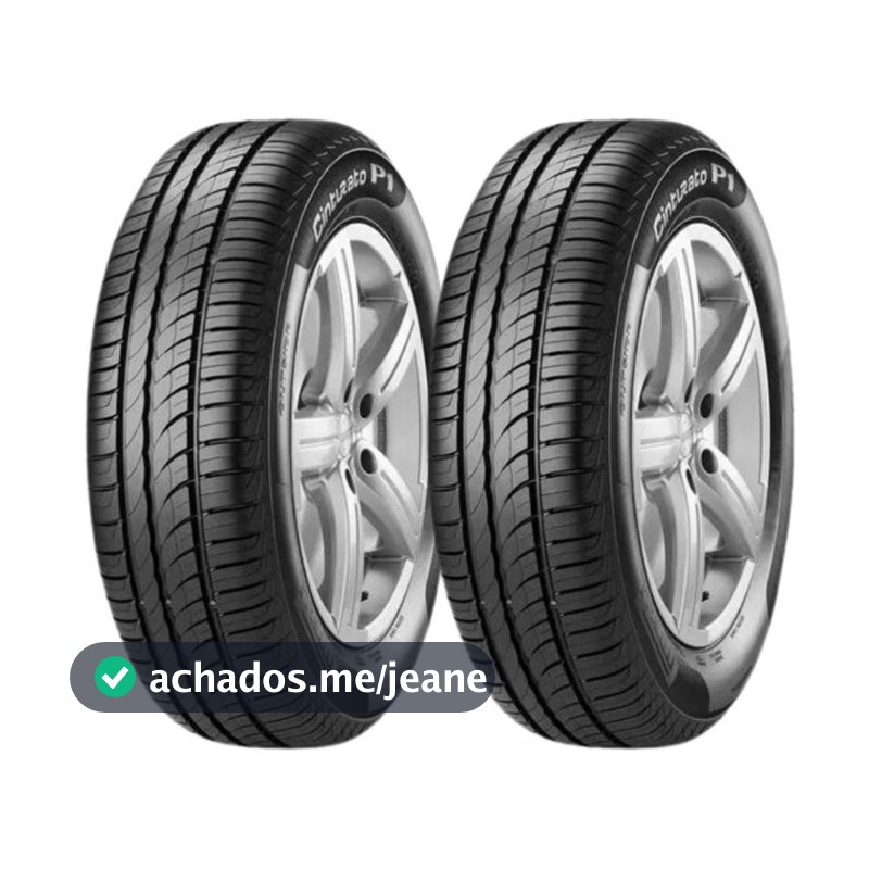 Jogo 2 Pneus Pirelli Aro 14 Cinturado P1 175/65R14 82T