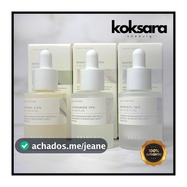 Skin1004 Madagascar Centella Ampola Boosting Shot 9ml 3 Tipos