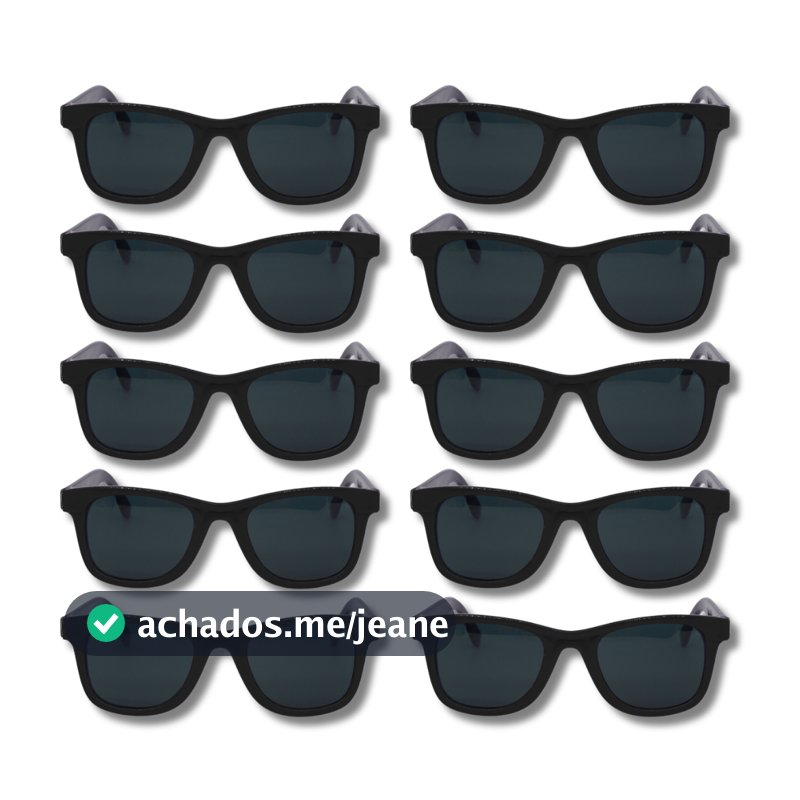 Kit 10 Óculos Escuro Infantil Para Festas Aniversário Formatura Casamento