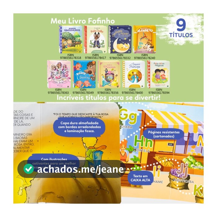 Meu Livro Fofinho de histórias