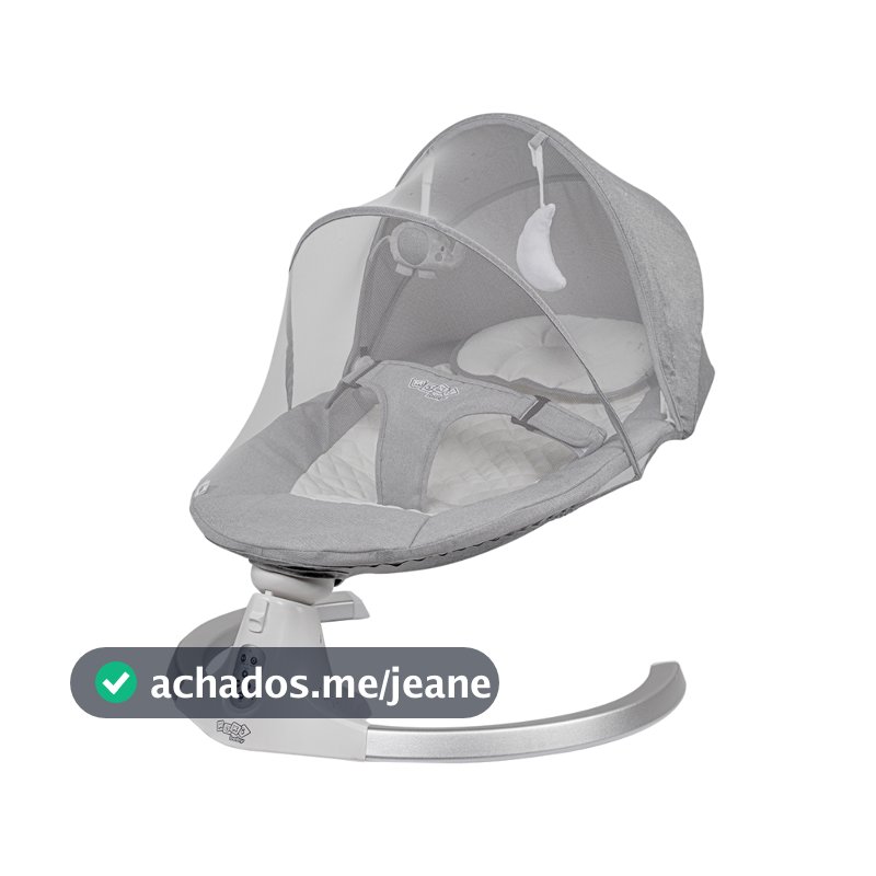 Cadeira de Descanso e Balanço Bebê Elétrica Fancy Maxi Baby