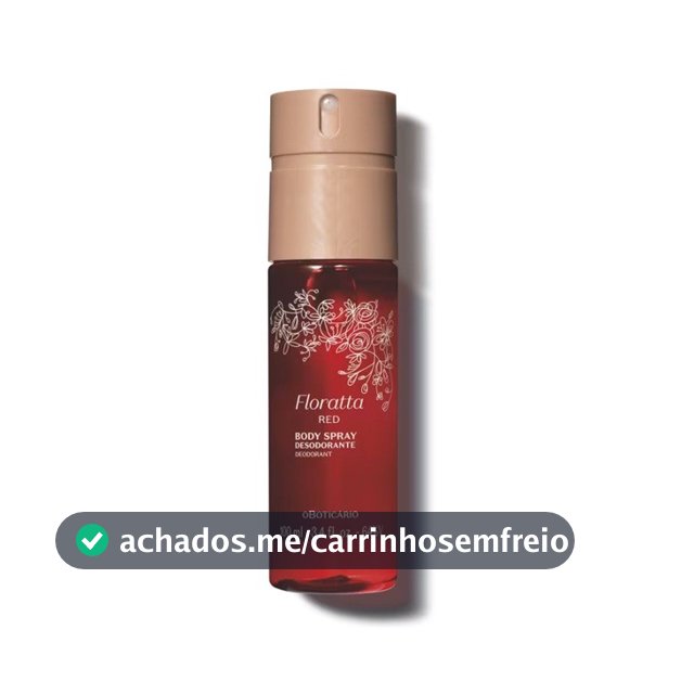 Body Spray Floratta Red 100ml (O Boticário)