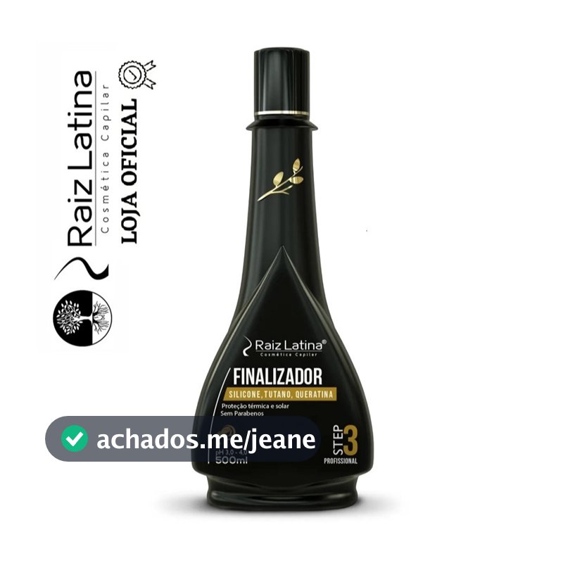 Creme Finalizador Leave-in 500ml Silicone Tutano e Queratina Raiz Latina