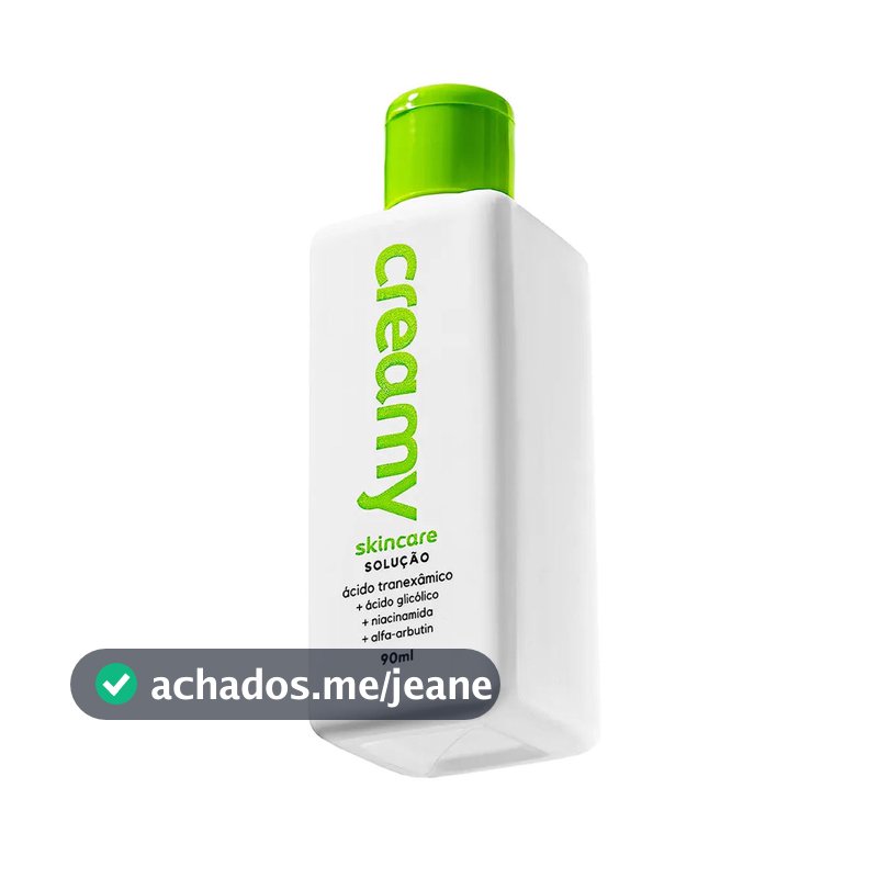 Tônico Clareador Creamy Skincare Ácido Tranexâmico 90ml