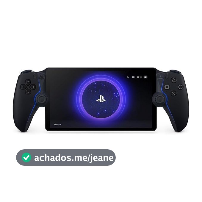 REPRODUTOR REMOTO PS PORTAL P/ CONSOLE PS5 - MIDNIGHT BLACK