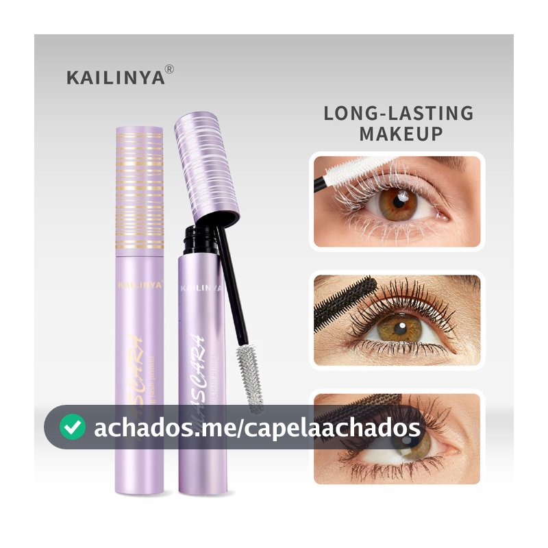 Rímel impermeável estendido Curling grosso longo tridimensional Primer de cílios de secagem rápida
