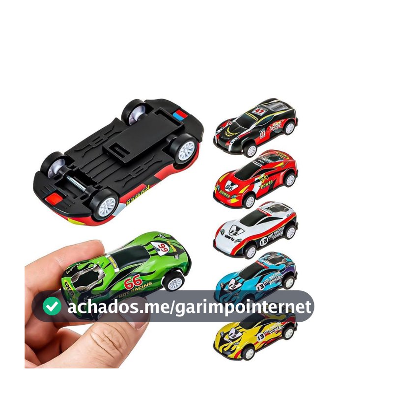 KIT 5 Carrinhos de Metal Brinquedo Fricção Sortido Carrinho de Fricção Metal Brinquedo Menino Carro
