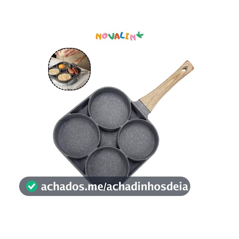 Frigideira Multifuncional Antiaderente 4 Em 1