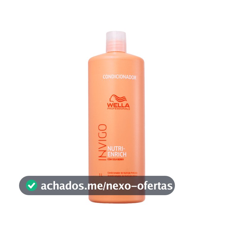Wella Professionals Invigo Nutri Enrich Condicionador Cabelo Secos ou Danificados 1l