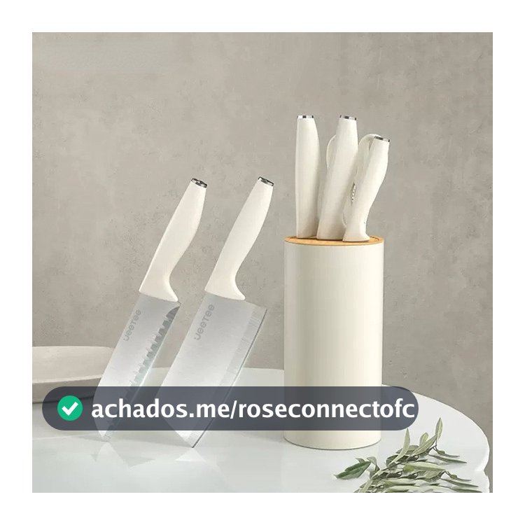 Jogo de Faca de Cozinha 5 peças Conjunto de Faca Aço inoxidável de Profissional Anti-bacteriano