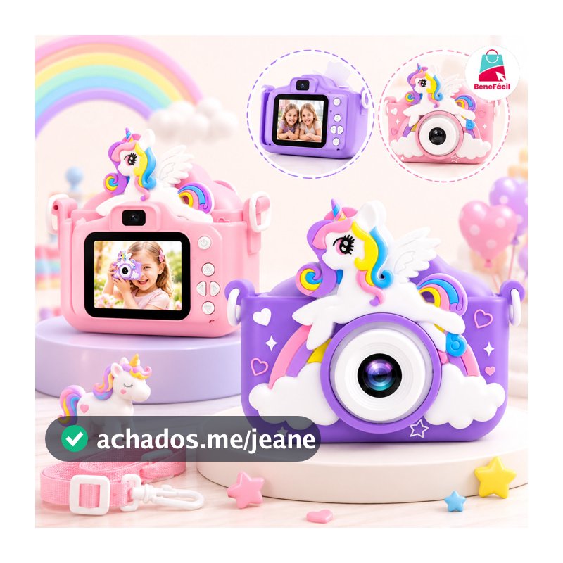 Camera Infantil Digital Filmadora Infantil Mini Maquina Fotografica Infantil Fotografa E Filma Tira Foto De Verdade