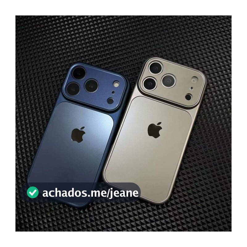 Nova capa de telefone de vidro fosco iPhone 17 16 15 14 13 Pro Max capa dura à prova de choque