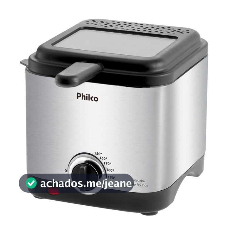 Fritadeira Elétrica Philco Deep Fry 1,8 Litros Inox