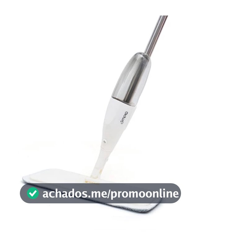 Mop spray Limpeza Com Gatilho e Dispenser - Simplo Limpa Fácil Gira 360°