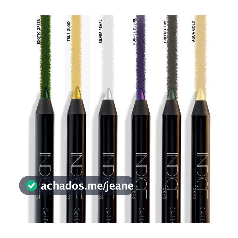 Indice Tokyo - Kit Gel Eyepencil - 6 unidades