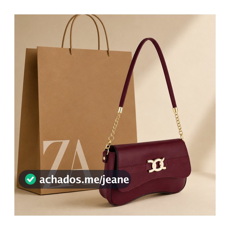 Bolsa bags Feminina Estilo Influencer Brilho Luxuoso Moda Atual