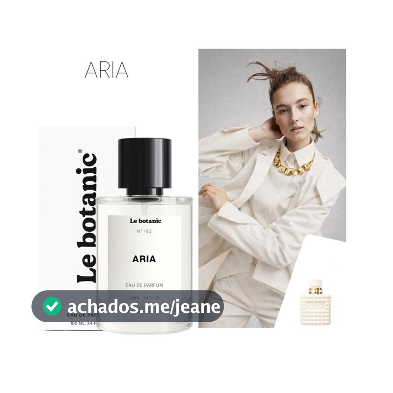 Perfume Aria - Le botanic -  Alta Fixação