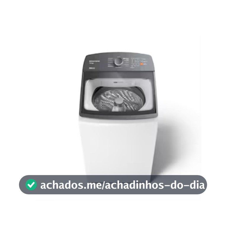 Máquina de Lavar BWF14AB 14kg Smart Sensor Ciclo Tira Mancha Cesto Brastemp