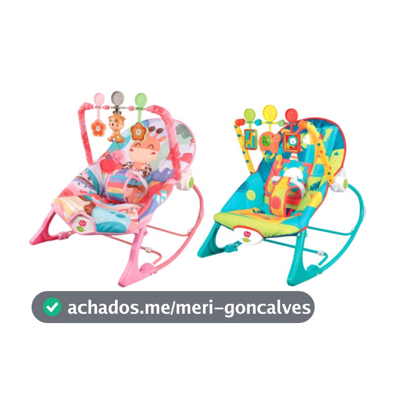 Cadeira de Descanso e Balanço Vibratória e Musical para Bebê Baby da Zippy Toys