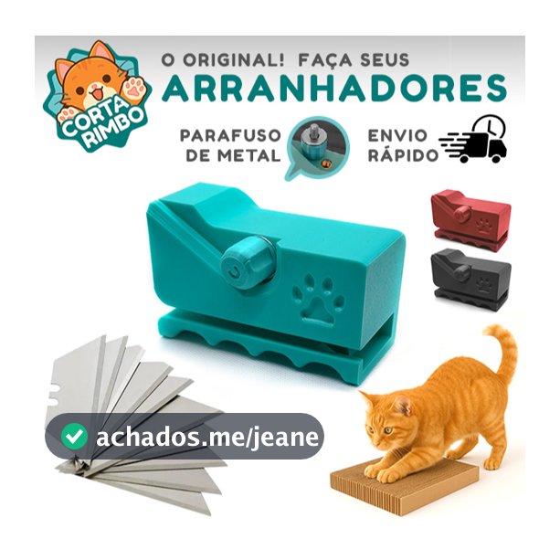 Cortador de Papelão para Arranhadores de Gato | DIY Pet | Corte Preciso CORTACAIXA