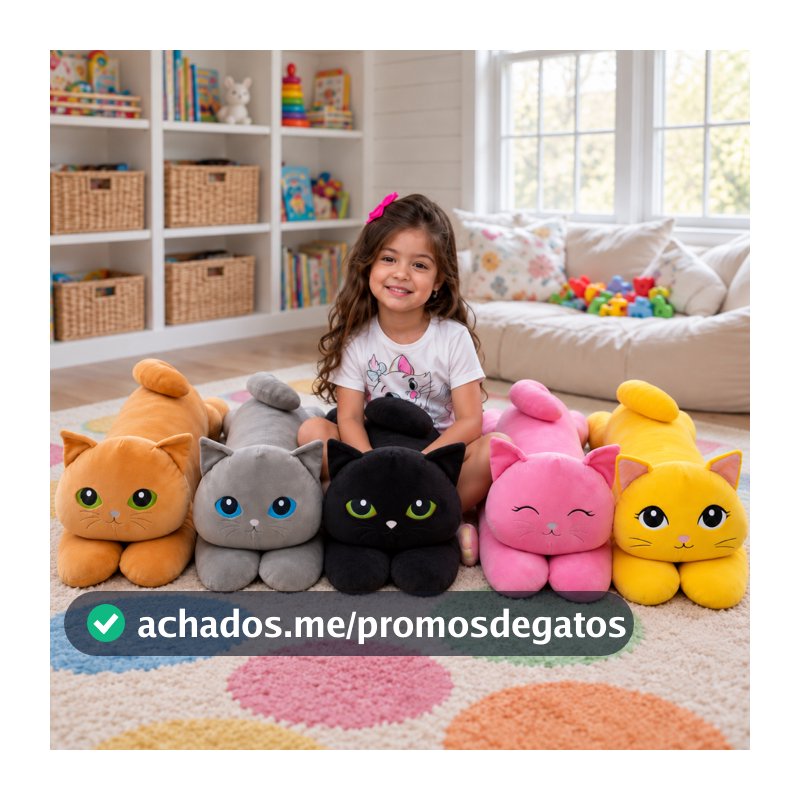 Xuxão Gato 1,10m Pelúcia Grande Almofada Corpo Inteiro Travesseiro Longo Macio Com Zíper