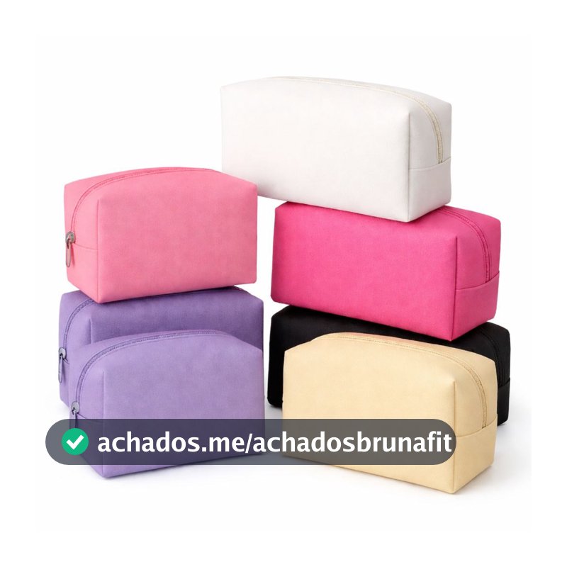 Kit 50 Necessaire bolsa bolsinha porta objetos feminina e masculina -  Variações com 30 Unids e 50 Unids